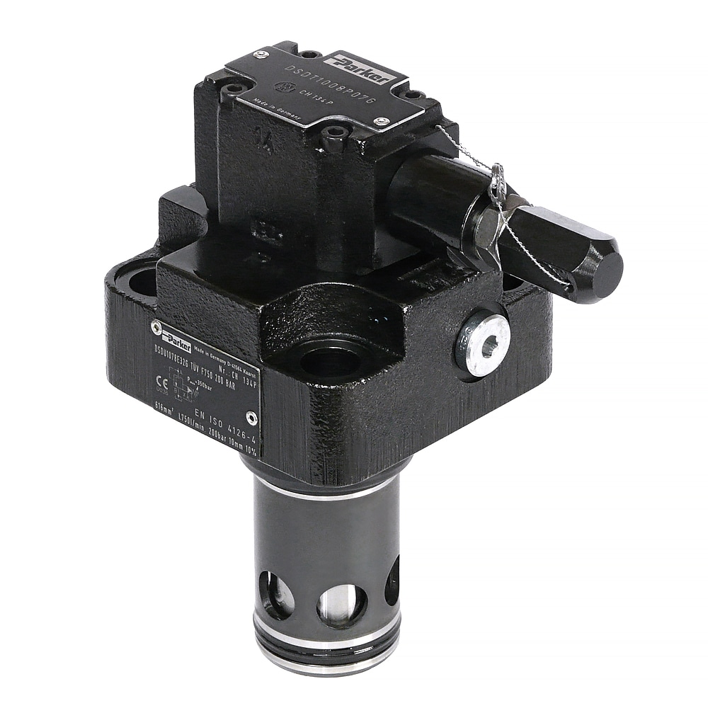 Parker Pilot Operated Pressure Relief Valve - Series DSDU DTA Hydraulics