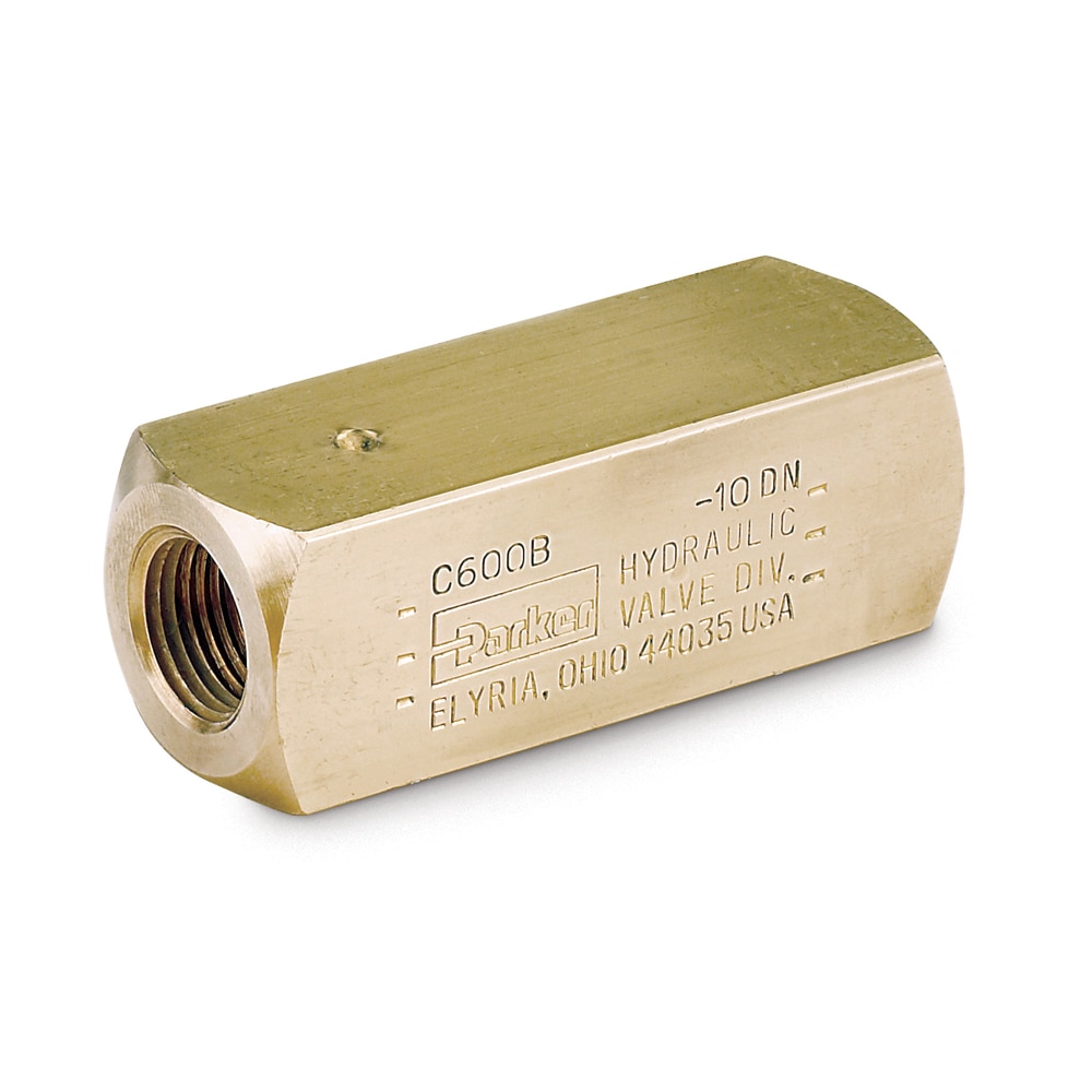 Parker Colorflow Check Valve – C Series DTA Hydraulics