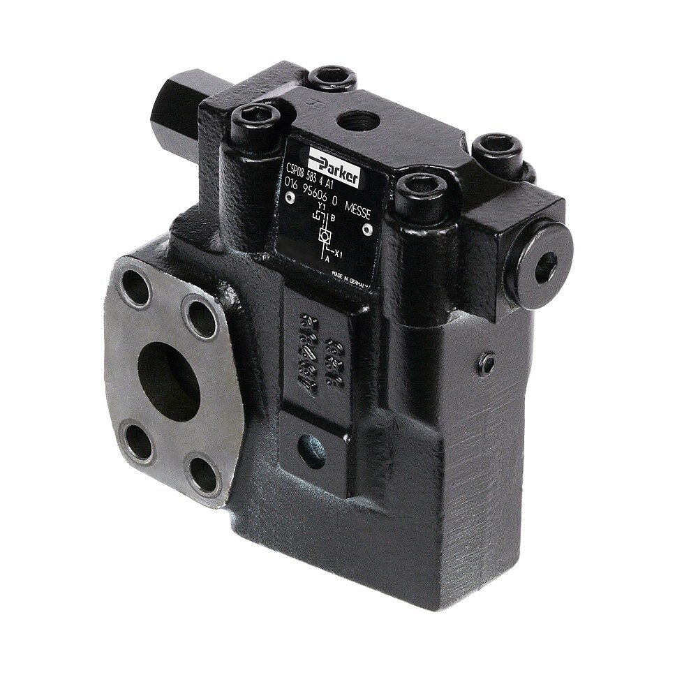 Parker OBSOLETE: Pilot Operated Check Valve, SAE Flange - Series C5P DTA Hydraulics