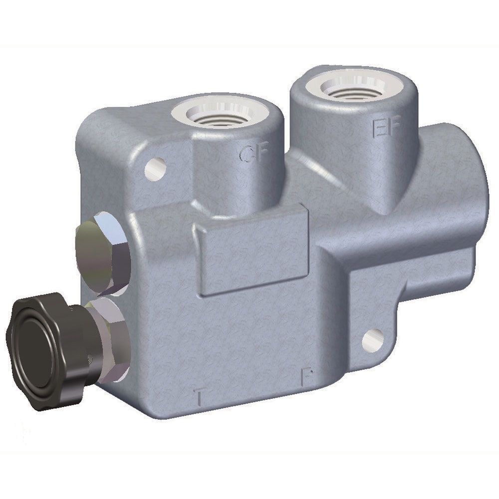 Parker Pressure Compensated By-Pass Type Flow Control Valve - CFDA Series DTA Hydraulics