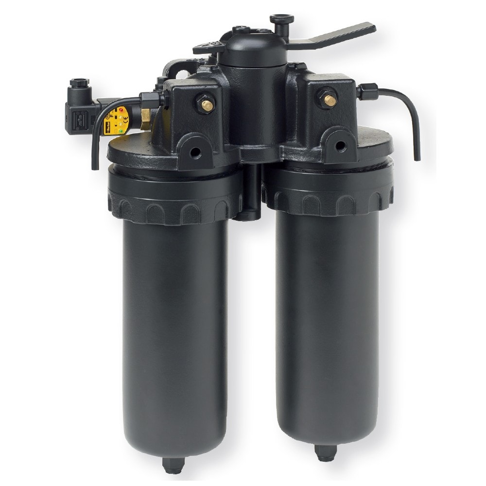Parker Low Pressure In-Line Duplex Filter - DF2145 Series DTA Hydraulics