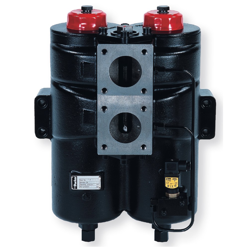 Parker Low Pressure In-Line Duplex Filter - DF60 Series DTA Hydraulics