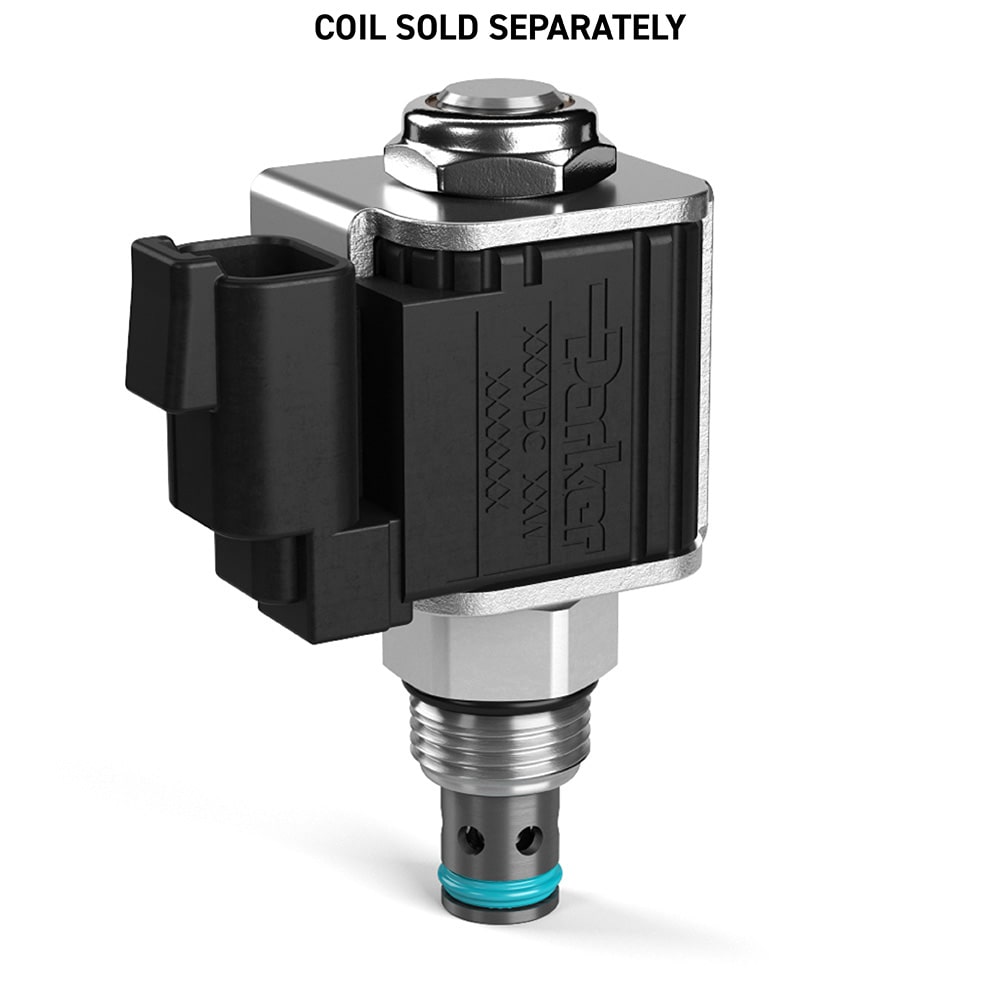 Parker 2 Way Poppet Type Solenoid Valve DTA Hydraulics