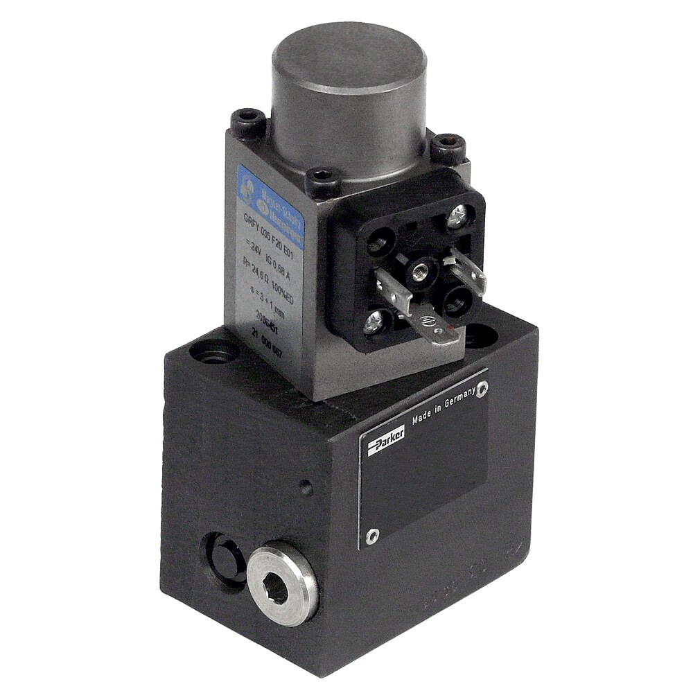 Parker OBSOLETE: 2-Way Proportional Flow Control Valve - Series DUR*L06 DTA Hydraulics