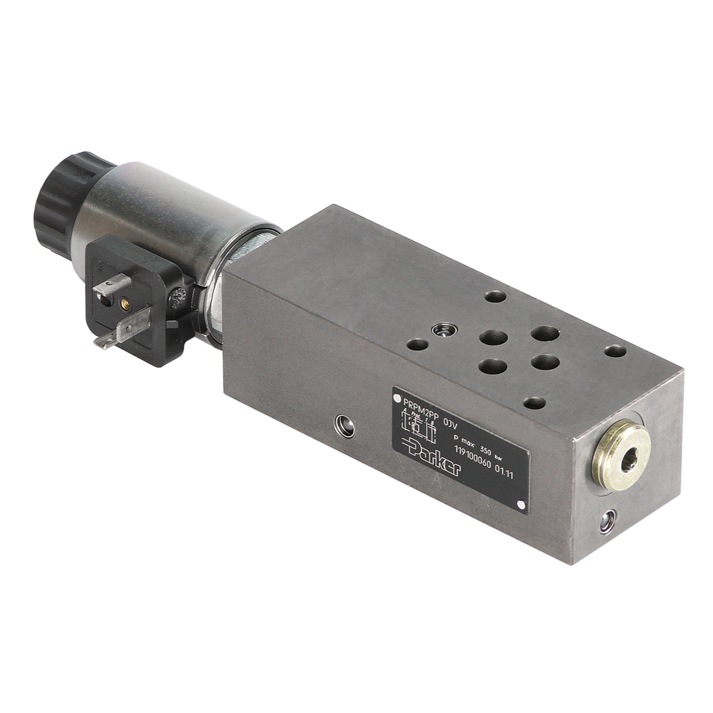 Parker Pilot Operated Proportional Pressure Reducing Valve - Series PRPM DTA Hydraulics