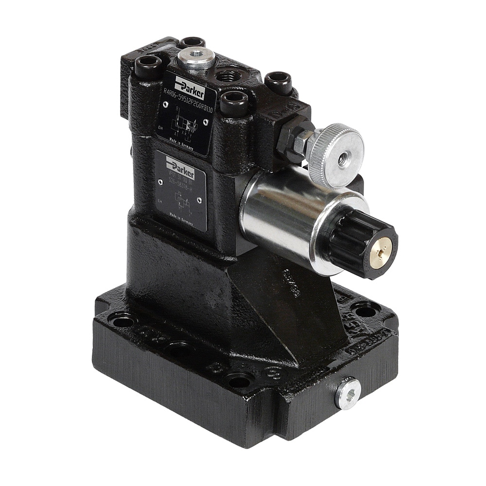 Parker Pilot Operated Pressure Reducing Valve, Subplate Mounting - Series R4R / R4R*P2 DTA Hydraulics