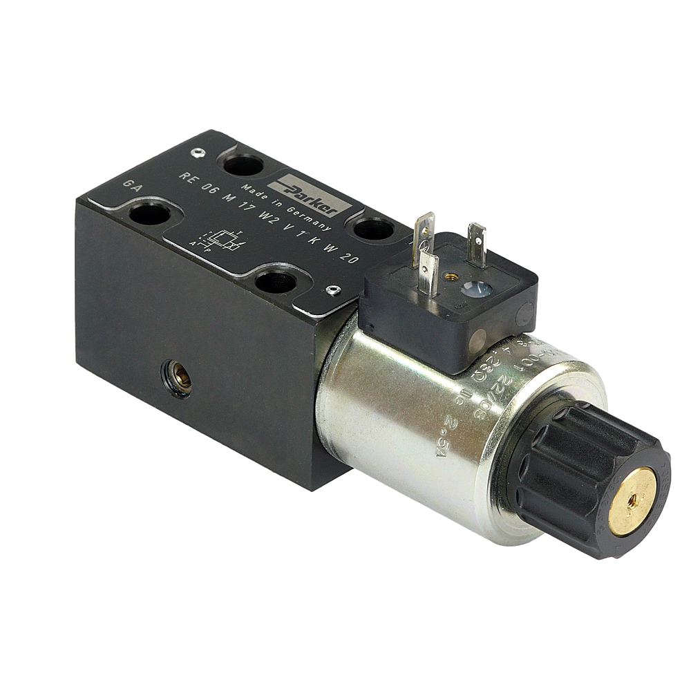 Parker Direct Operated Proportional Pressure Relief Valve - Series RE06M*W DTA Hydraulics