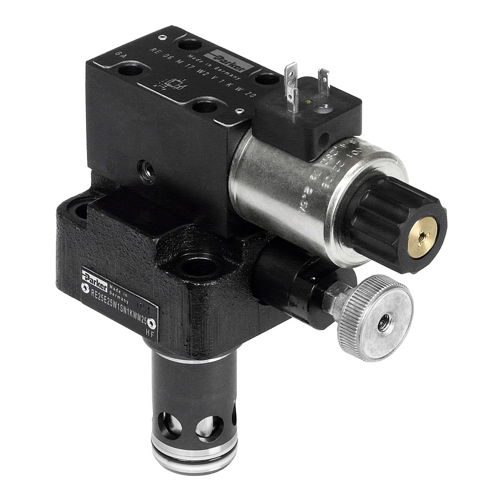 Parker Proportional Pressure Relief Valve - Series RE*E*W DTA Hydraulics