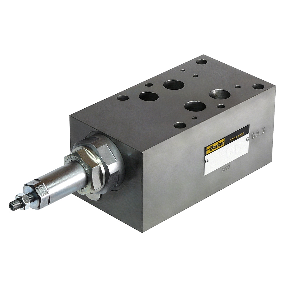 Parker Pilot Operated Pressure Relief Valve - Series RM DTA Hydraulics
