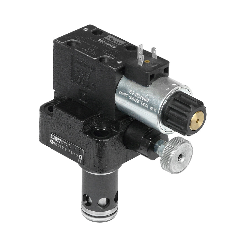 Parker Pilot Operated Pressure Relief Valves - Series R / RS*E DTA Hydraulics