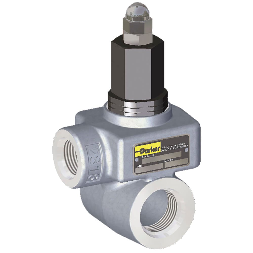 Parker In-Line Mounted Differential Poppet Relief Valve – WJL Series DTA Hydraulics
