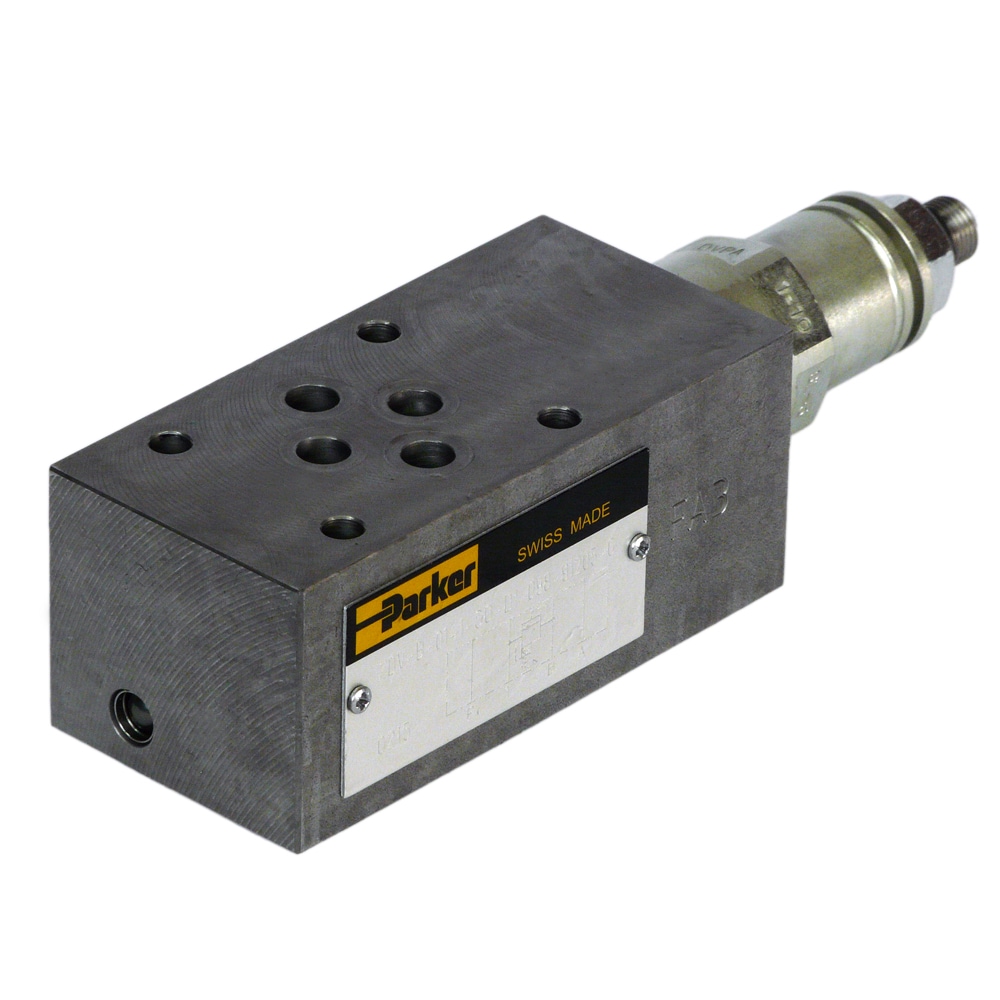 Parker Pilot Operated Pressure Relief Valve - Series ZDV DTA Hydraulics