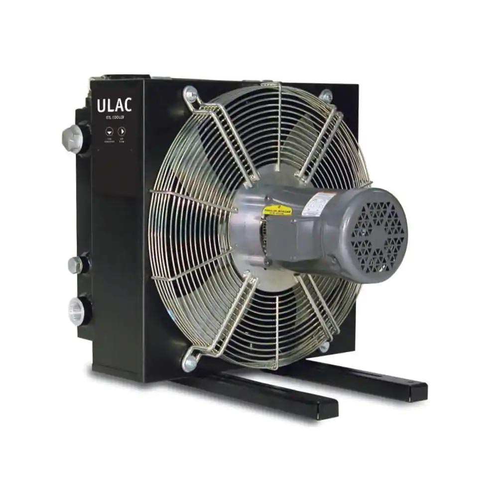 ULAC hydraulic oil cooler with fan