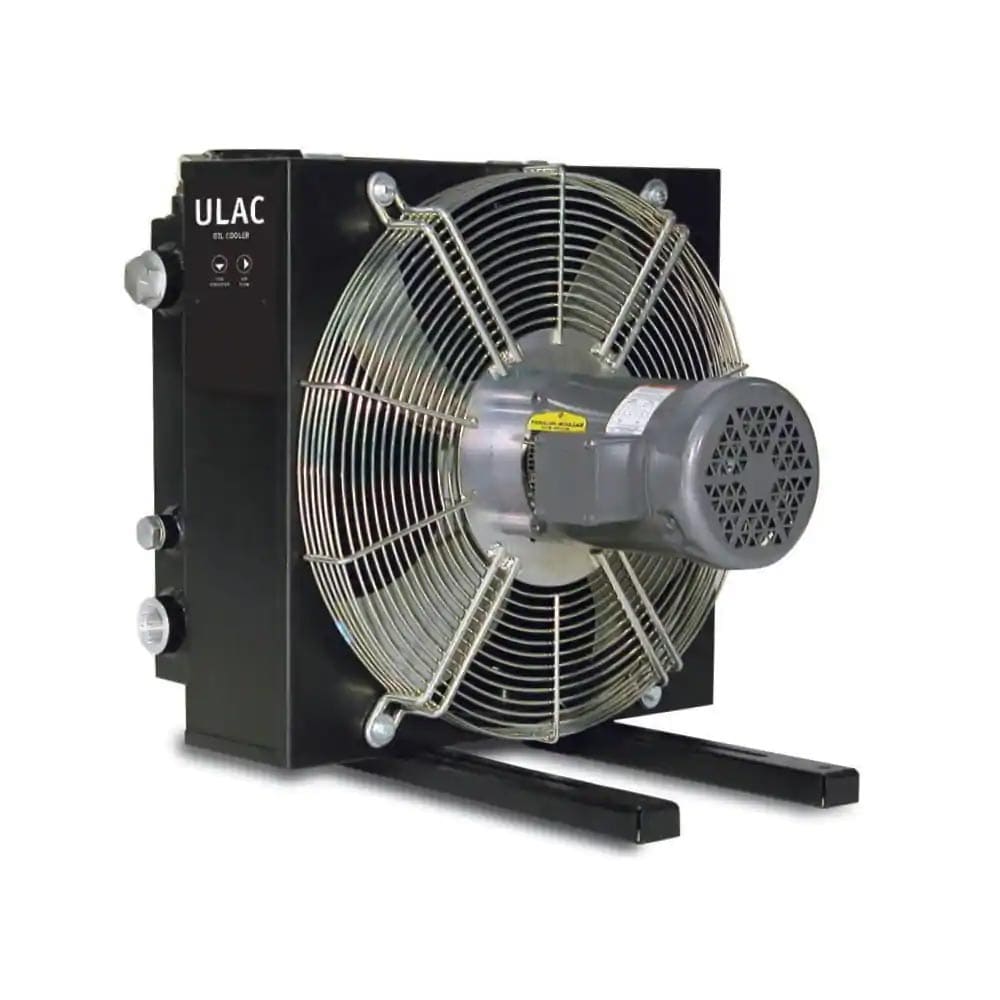 ULAC hydraulic oil cooler with fan