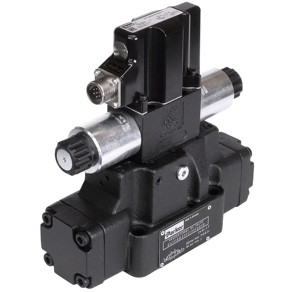 Parker Pilot Operated Proportional Directional Control Valve - Series D31FB OBE / D41FB OBE / D91FB OBE / D111FB OBE DTA Hydraulics
