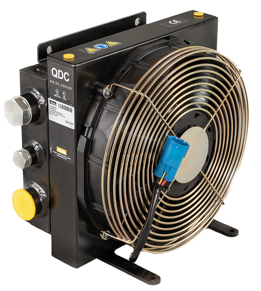 Quiet Air Fluid Cooler with DC motor – QDC series (Europe)