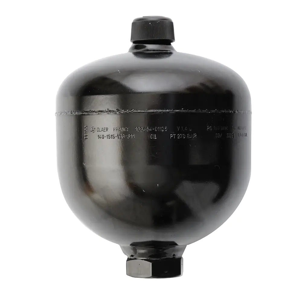 Diaphragm hydraulic accumulator - DTA Hydraulics