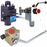 Hydraulic accumulators | Accumulator accessories, shut-off valve block